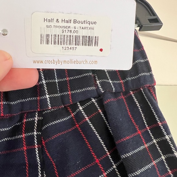 NWT NAVY BLUE TROUSERS CROSBY BY MOLLIE BURCH - Picture 7 of 10